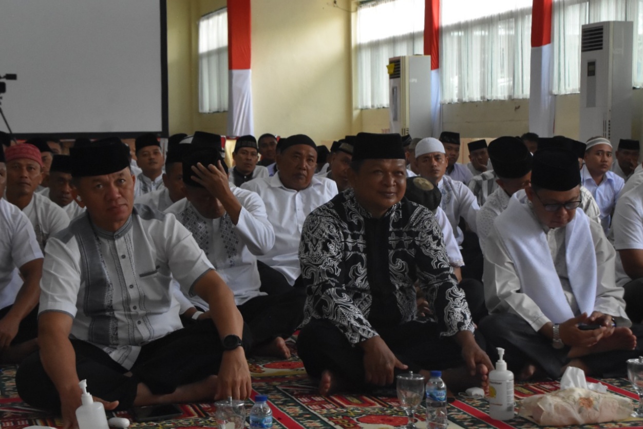 Korem 131 Santiago Mengikuti Istighatsah Kubra Dalam Rangka Isra Miraj