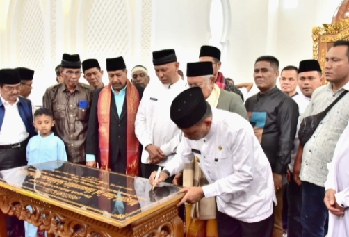 Hadiri Peresmian Masjid Sabihisma Wabup Rahmang Beri Pujian Dan