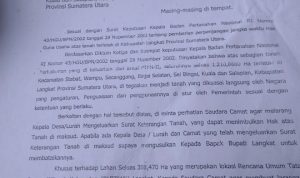 Langgar Instruksi Bupati Langkat, DPN LPK: Diminta Polda Sumut Usut Terbitnya SKT Lurah di Lahan Eks HGU