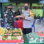 HUT ke-75 TNI, Kapolrestabes Beri Suprise ke Dandim 0418/Palembang