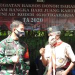 Peringatan Hari Juang Kartika, Dandim 0510/Trs Bertemu Pak Herman