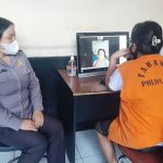 Cegah Covid-19, Polda Sulut Fasilitasi Virtual Meeting Tahanan dengan Keluarga