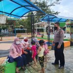 Polsek Curug, Himbau Pengunjung Wisata Waterboom Patuhi Prokes