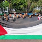 Polsek Benteng Kawal Aksi Solidaritas Wartawan Forwat untuk Palestina