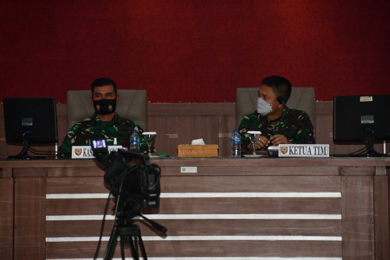 Kasdam II/Swj Terima Kunjungan Tim Dalproggar TNI AD