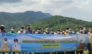 Peringati Hari Lingkungan Hidup Sedunia, DLH Kabupaten Serang Melakukan Penanaman Pohon