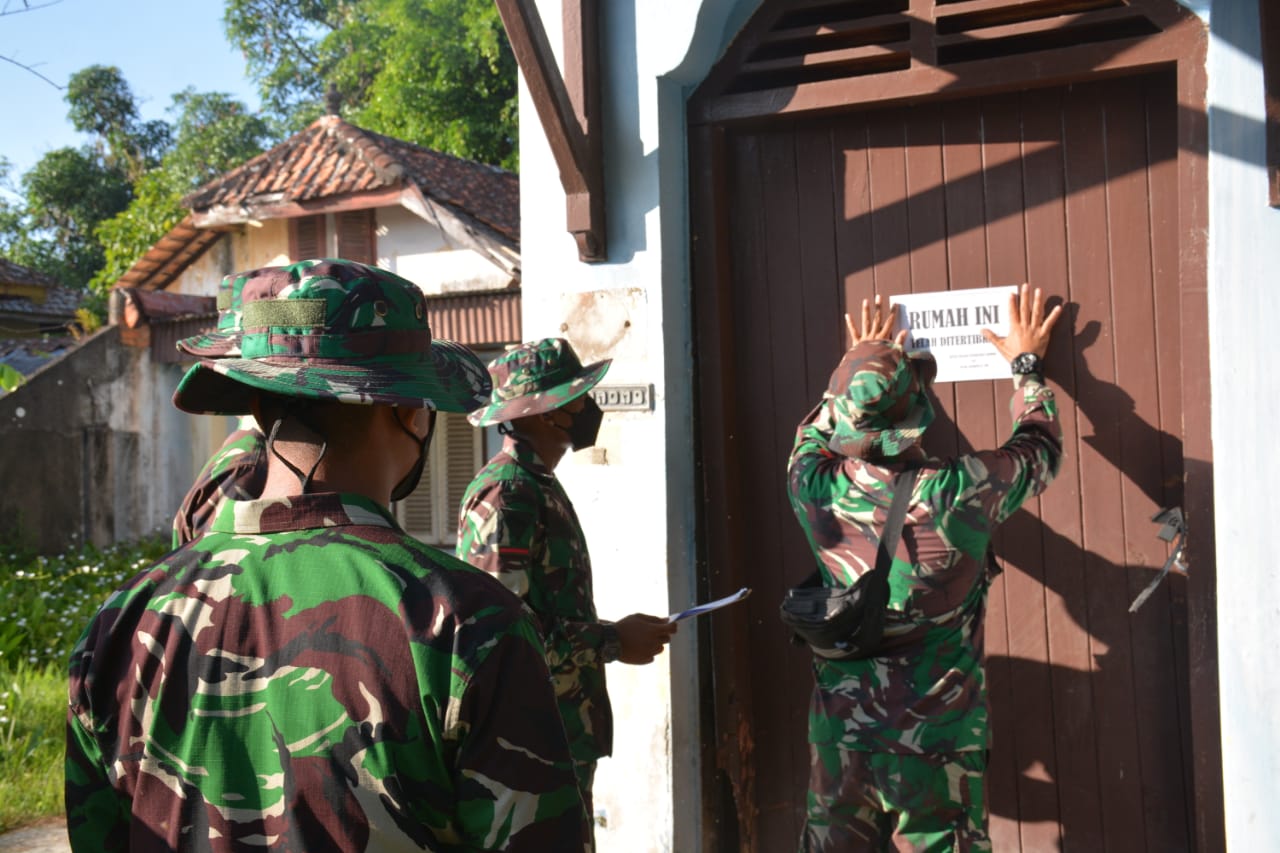 Kodam II Sriwijaya Tertibkan Rumdin TNI AD di Perumahan 