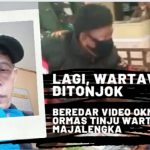 Viral! Beredar Video Oknum Ormas Tinju Wartawan di Majalengka