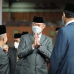 Bupati Sukandar Hadiri Paripurna Penyampaian Pidato Gubernur Terpilih