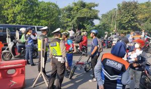 PPKM Darurat, Pesepeda Angin Dilarang Masuk Kota Surabaya