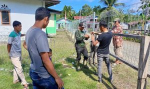 Pemdes Kuala Baru Menggelar Gotong Royong Bersama Menyambut Hari Raya Idul Adha dan Ini Himbauan Kepala Desa