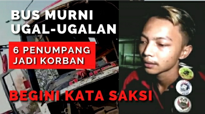 Bus Murni Dan Arimbi Terlibat Kecelakaan Di Tol Tangerang Merak ...