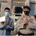 Polsek Langoan Lakukan Giat Pengamanan Sholat Ied di Masjid At-Taqwa Waleure