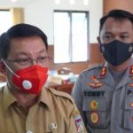 Kapolres Tommy Bersama Forkopimda Rakor Teknis Pelaksanaan PPKM Level IV