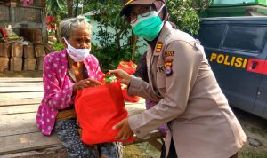 Satbinmas Polres Serang Polda Banten Baksos Untuk Jompo dan Lansia