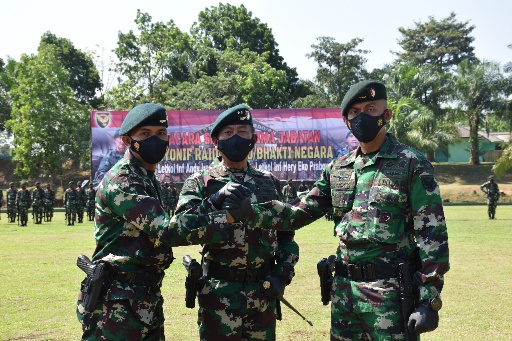 Pangdam II/Swj Pimpin Sertijab Danyonif Raider 200/BN | NASIONAL XPOS