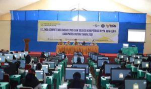 Bupati Buton Resmi Buka Pelaksanaan Tes SKD CPNS dan Tes PPPK