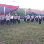 Polres Serang Gelar Apel Pengamanan VVIP RI 2 di Ponpes An Nawawi