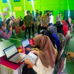 Kapolresta Tangerang Tinjau Gerai Vaksinasi Merdaka di Desa Sukamanah