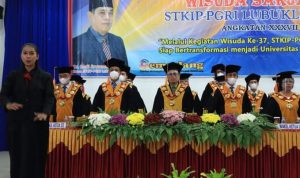 STKIP-PGRI Lubuklinggau, Wisuda Sarjana ke-74 pada Tahun 2021