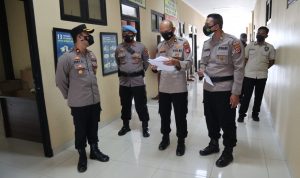 Gelar Lomba Kebersihan, Wakapolres dan PJU Polres Serang Cek Ruangan Satker