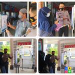 Launching Aplikasi PeduliLindungi Masuk Polres Asahan Wajib Scan Barcode