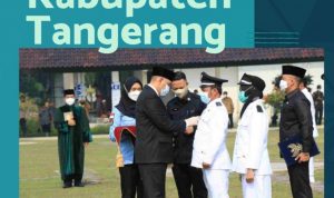 Bupati Tangerang Melantik 77 Kepala Desa Terpilih