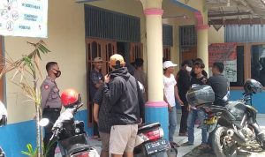 Pasca Pilkades dan Kedatangan Massa Pendukung, Satsamapta Polres Serang lakukan Giat Pengamanan di Desa Kibin