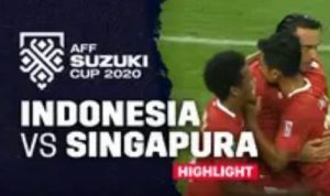 Gol! Indonesia Melaju ke Final Usai Kalahkan Singapura 4 – 2