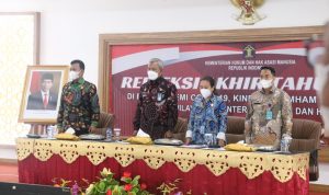 Lapas Pemuda Kelas IIA Tangerang Ikuti Kegiatan Refleksi Akhir Tahun Bersama Kanwil Kumham Banten