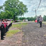 Polres Serang Apel Pengecekan Personel Pam VVIP