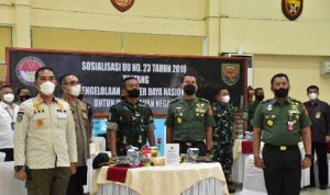 Prajurit TNI Jajaran Kodam II/Swj Ikuti Sosialisasi UU Nomor 23 Tahun 2019