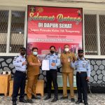 Dapur Sehat Lapas Pemuda Kelas IIA Tangerang Terima Sertifikat Laik Hygiene Sanitasi Jasaboga