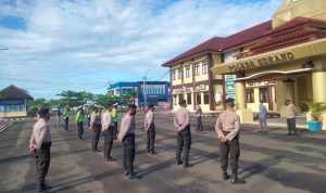 Polres Serang Giat Apel Siaga Hari Raya Nyepi