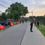 Personel Polres Serang laksanakan pengamanan jalan sehat Wapres RI dan Keluarga 