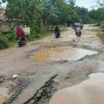 Prihatin Lihat Jalan Kuamang Kuning Kecamatan Pelepat, Brigpol Maidani Janji Segera Perbaiki