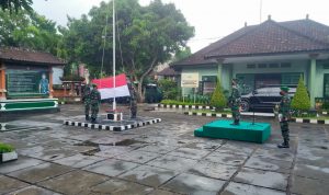 Kodim 1616/Gianyar laksanakan Upacara