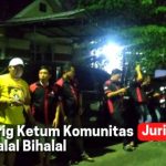 Mak Jurig Ketum Komunitas Jurig Aspal Menggelar Acara Halal Bihalal di Kediamannya