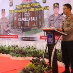 Peletakan Batu Pertama Pembangunan RUSUN Polres Karangasem Oleh Kapolda Bali