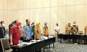 Ikut Rakor RDTR, Bupati Minahasa Roring Paparkan Potensi Destynasi Pariwisata Tombariri