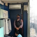 Sat Samapta Polres Serang kawal pengisian mesin ATM