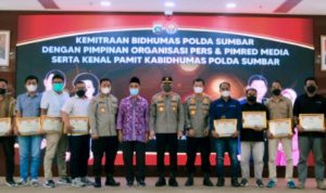 Polda Sumbar jalin Silaturahmi ke Organisasi Kewartawanan, Pemred dan Kontributor Media