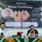 Ketua DPC SBMI Tangerang Menjadi Narasumber Seminar Tentang Perdagangan Orang