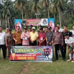 Ketua DPD Golkar Padang Pariaman Hadiri Pertandingan Turnamen Sepak Bola U-17