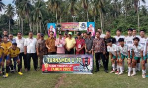 Ketua DPD Golkar Padang Pariaman Hadiri Pertandingan Turnamen Sepak Bola U-17