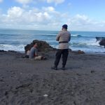 Satpolairud Polres Badung Laksanakan Patroli Rutin di Seputar Pesisir Pantai Petitenget