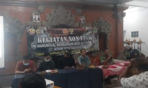 Dinas Pertanian Isi Penyuluhan Kegiatan Non Fisik TMMD Ke-114