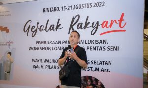 Buka Gejolak RakyArt, Pilar Apresiasi dan Puji Karya Seni yang Ditampilkan