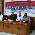 Kapolsek Kuta Bersama Forkopimcam Hadiri Kegiatan Pemantapan Implementasi Pergub Bali