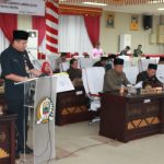 Laksanakan Rapat Paripurna, DPRD Lampung Selatan Sampaikan Perubahan Ranperda APBD TA 2022